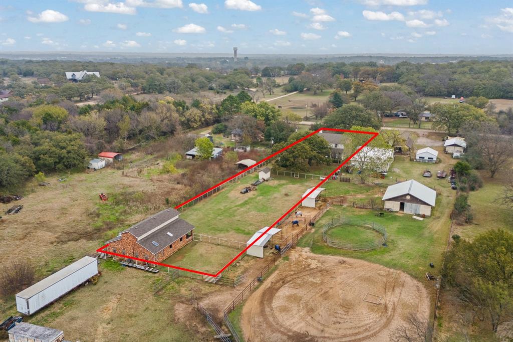 3500 Trails End Road Burleson, TX 76028 - Photo 24 of 24 an aerial view of residential houses with outdoor space