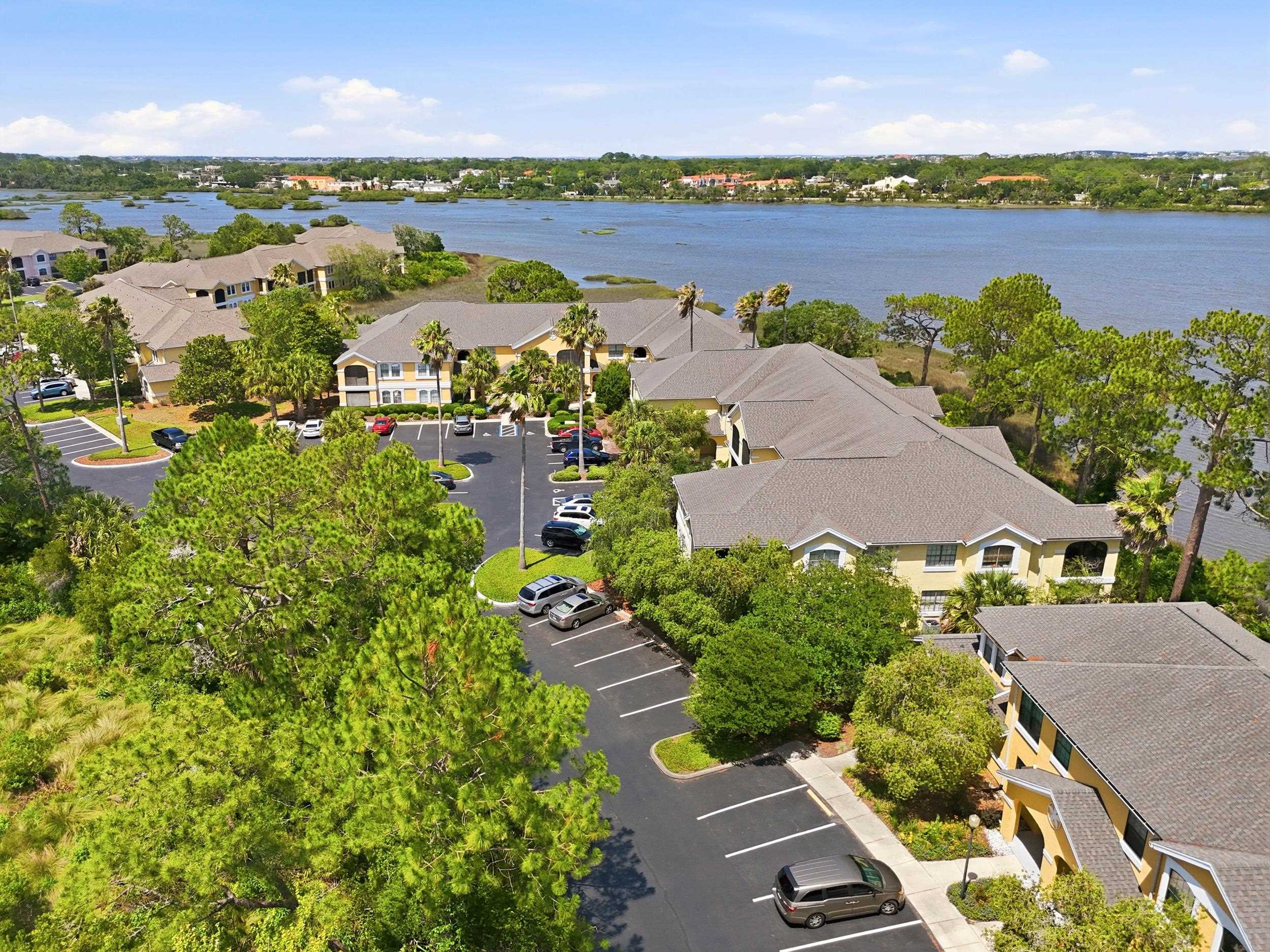 2500 Vista Cove Road St. Augustine, FL 32084 - Photo 49 of 53 an aerial view of residential houses with outdoor space and ocean view