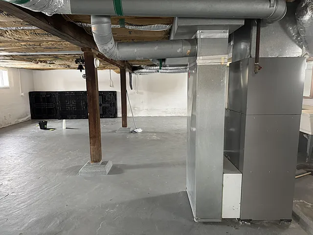 a view of parking garage