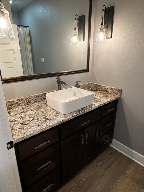224 Pr 5294 Yantis, TX 75497 - Photo 22 of 35 a bathroom with a sink and a mirror