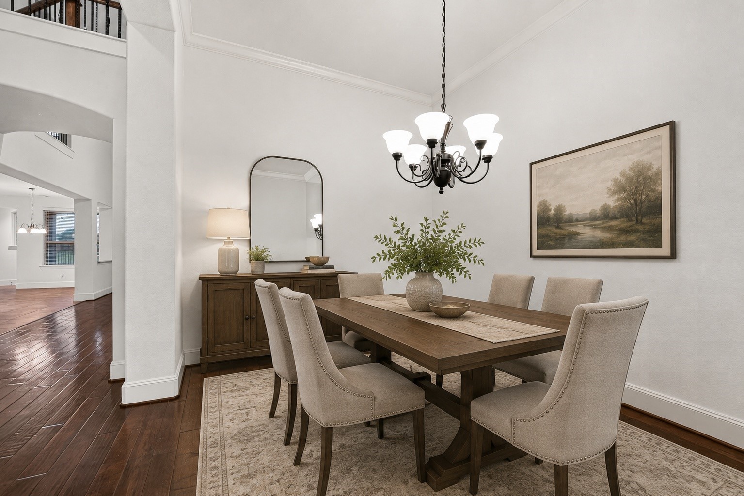 7930 Summer Night Lane Rosenberg, TX 77469 - Photo 9 of 48 Virtually staged formal dining area featuring an inviting and functional layout.