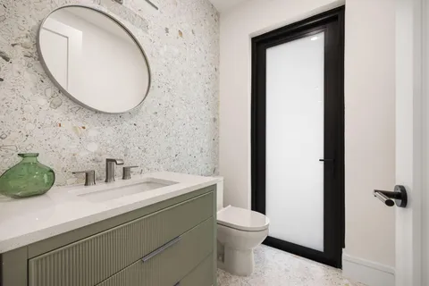 a view of a porch with a yard