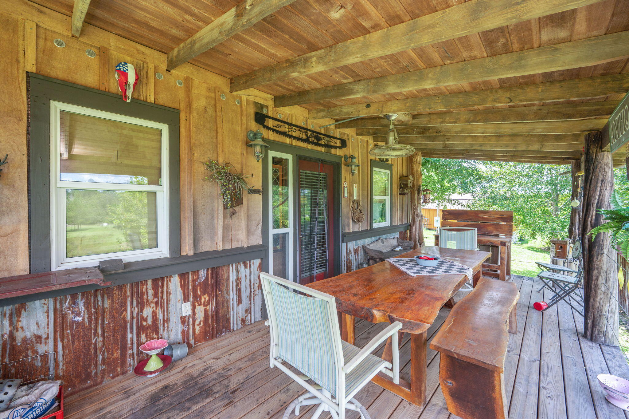54 Wing Road Wing, AL 36483 - Photo 19 of 50 a outdoor space with wooden floor