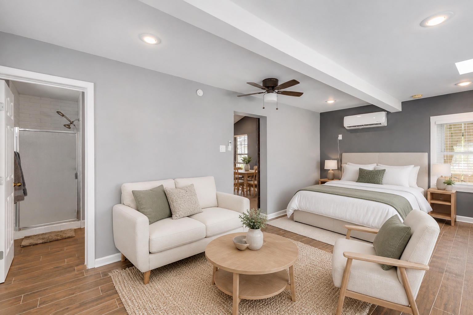 815 East 31st Street, Unit C Austin, TX 78705 - Photo 2 of 16 Virtually staged to illustrate one possible furniture arrangement and use of space. Furnishings and décor are not included.