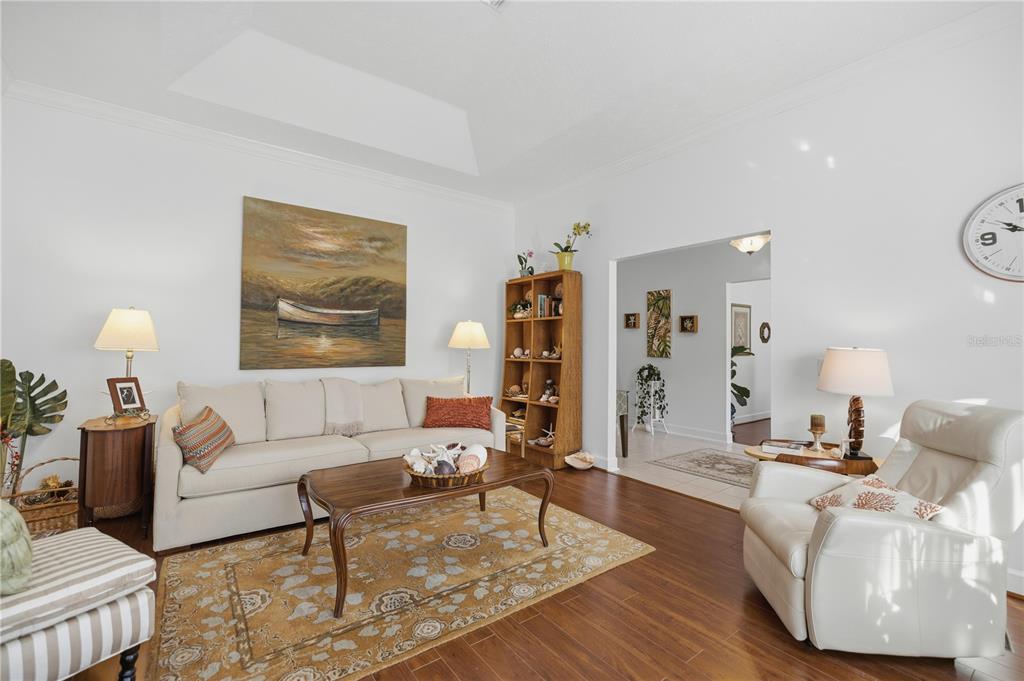 700 Southwest 89th Terrace Ocala, FL 34481 - Photo 9 of 94 a living room with furniture and a lamp