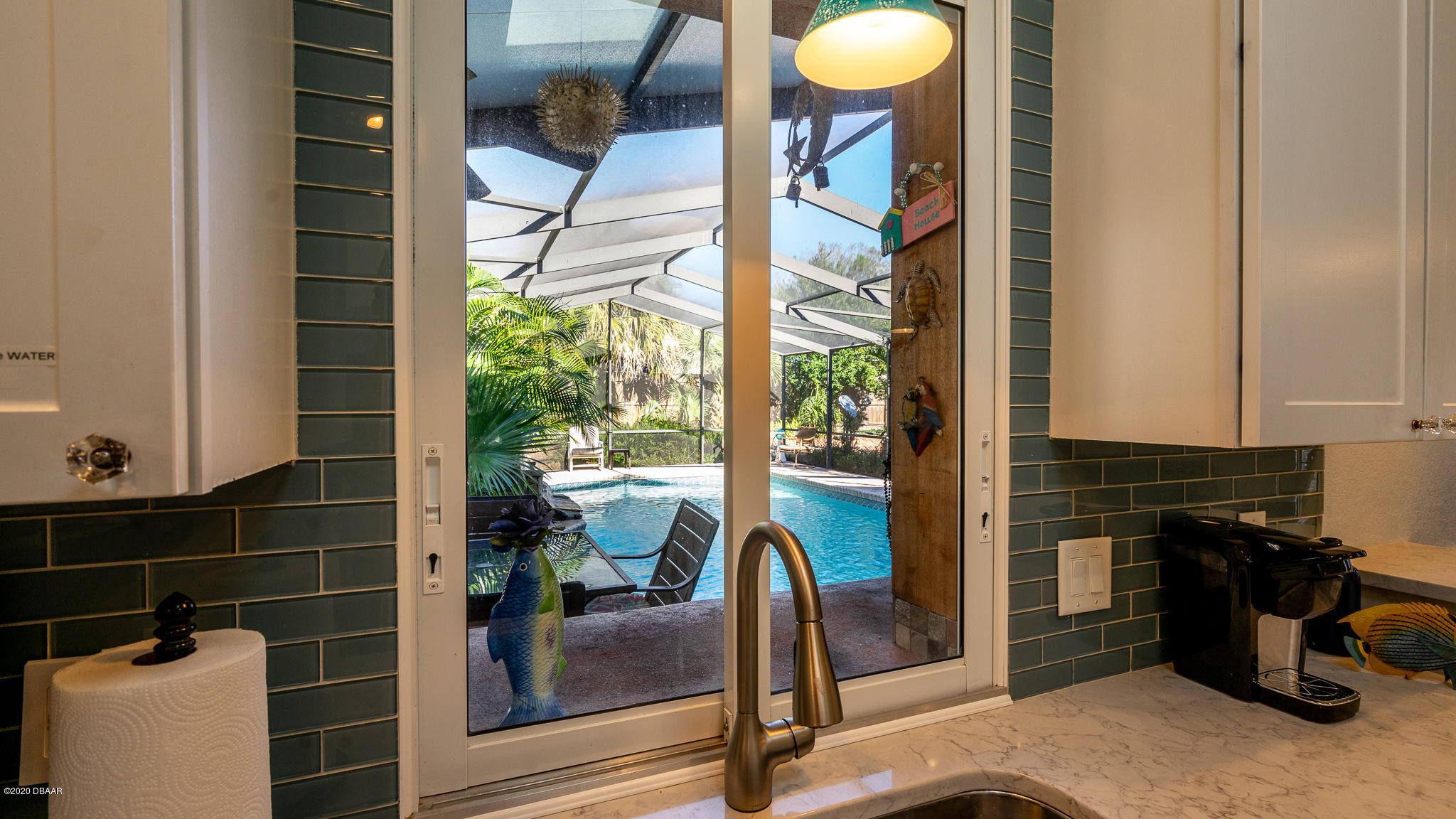 63 Seaside Drive Ormond Beach, FL 32176 - Photo 14 of 42 View onto Patio