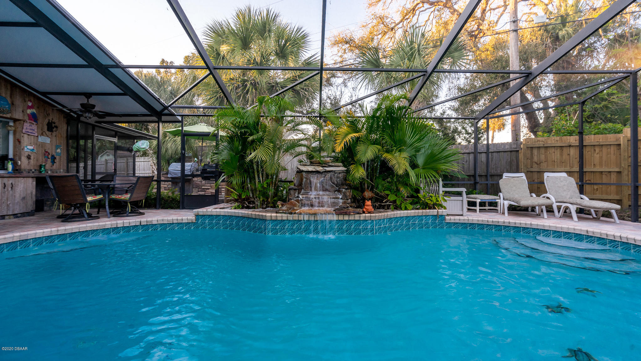 63 Seaside Drive Ormond Beach, FL 32176 - Photo 3 of 42 Waterfall Feature