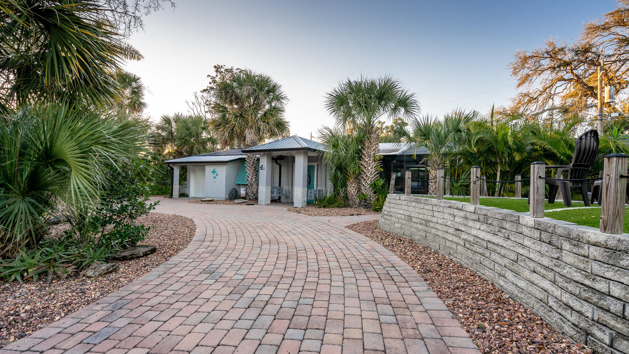 63 Seaside Drive Ormond Beach, FL 32176 - Photo 8 of 42 Circular Driveway