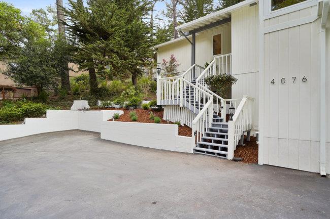 4076 Crest Road Pebble Beach, CA 93953 - Photo 3 of 46 front view of a house with a yard