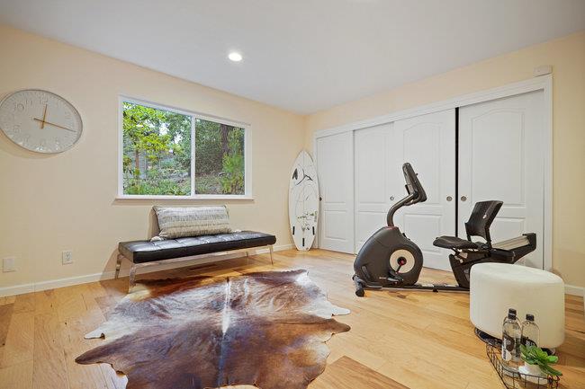 4076 Crest Road Pebble Beach, CA 93953 - Photo 35 of 46 a view of a room with gym equipment