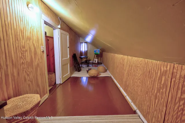 a view of balcony with furniture