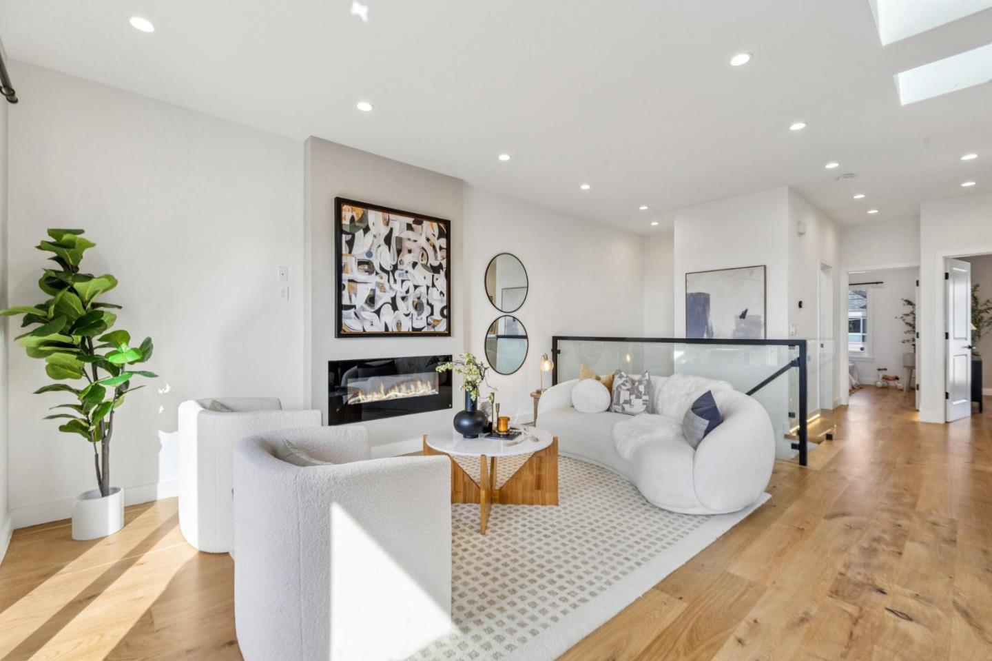 2271 40th Avenue San Francisco, CA 94116 - Photo 25 of 125 a living room with furniture and a potted plant