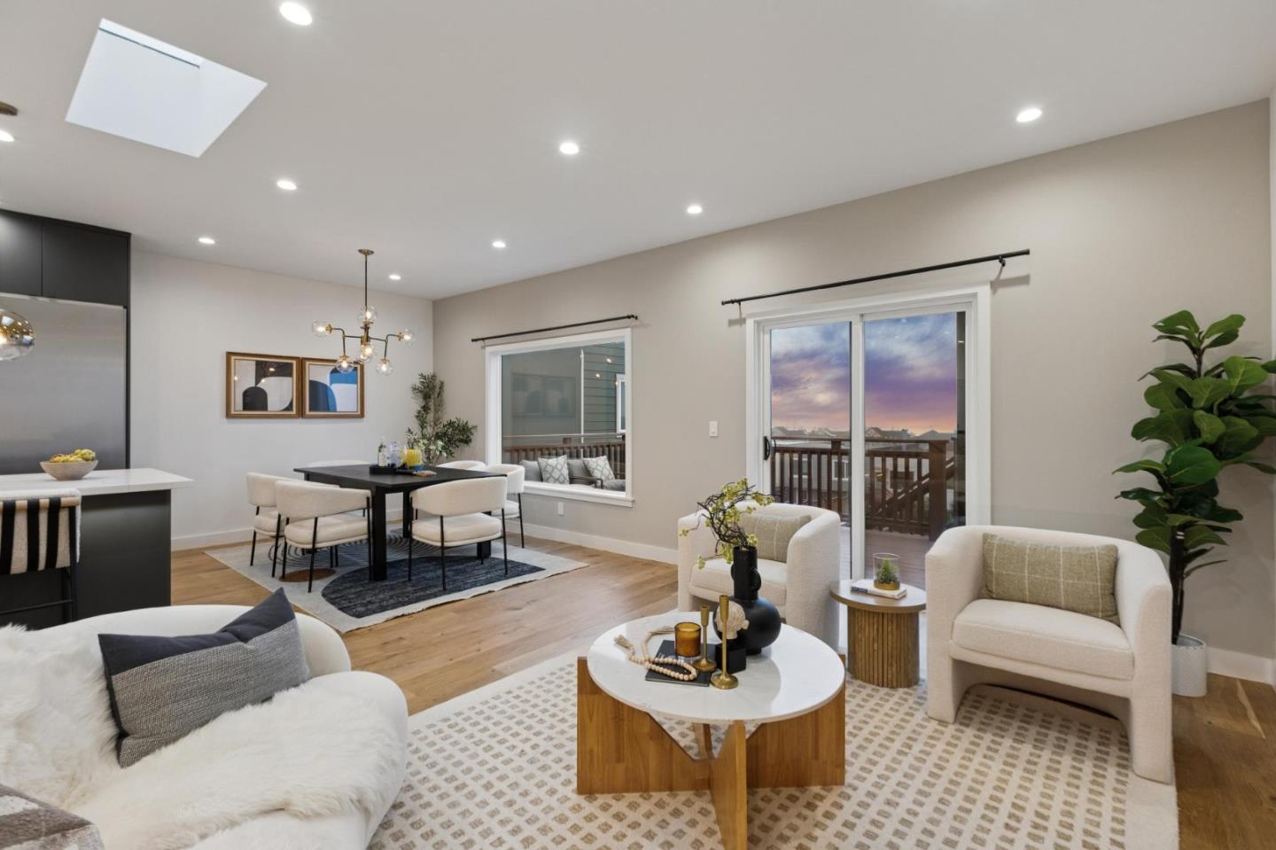 2271 40th Avenue San Francisco, CA 94116 - Photo 85 of 125 a living room with furniture and a wooden floor