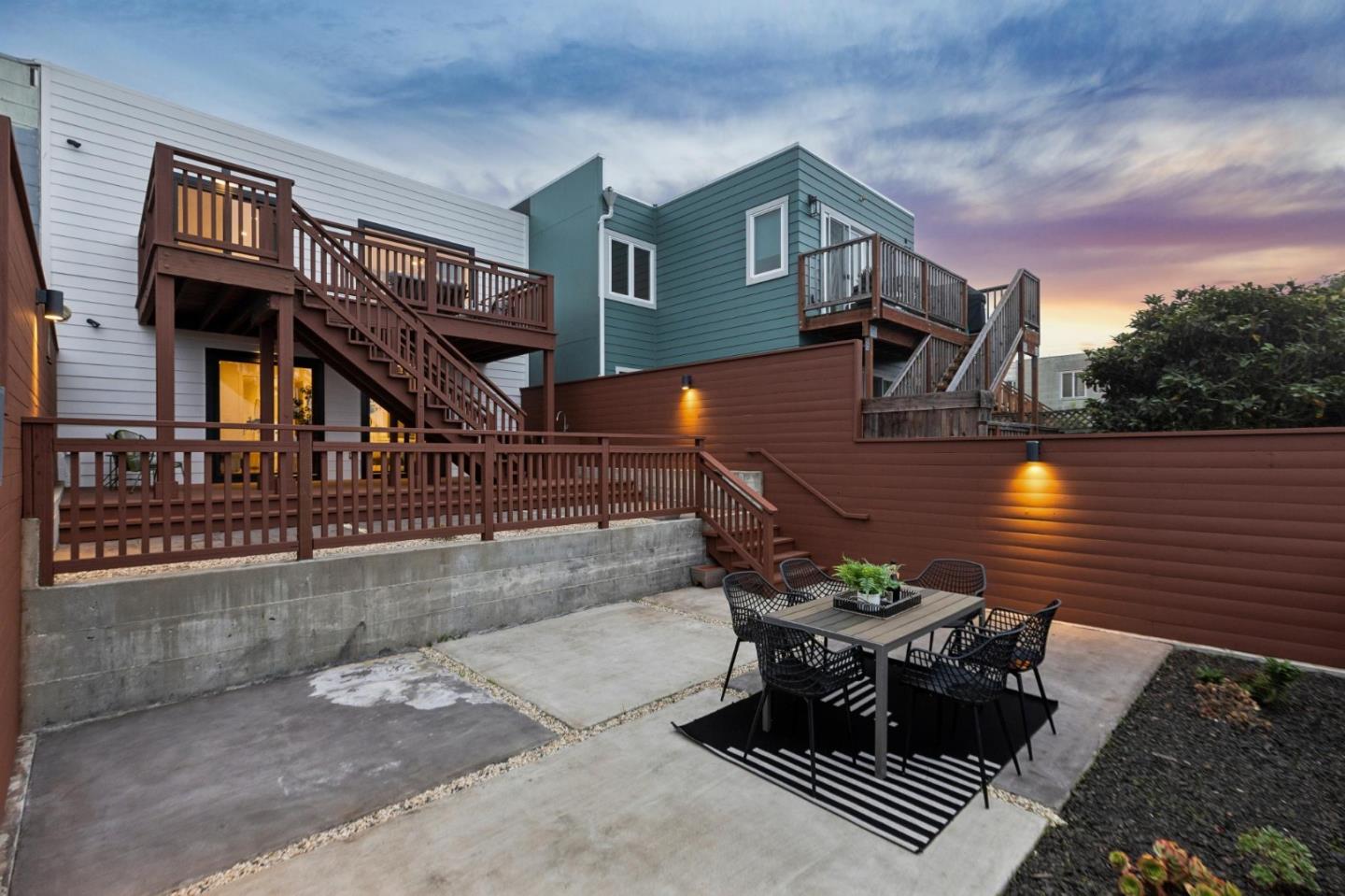 2271 40th Avenue San Francisco, CA 94116 - Photo 98 of 125 a view of a house with backyard and sitting area