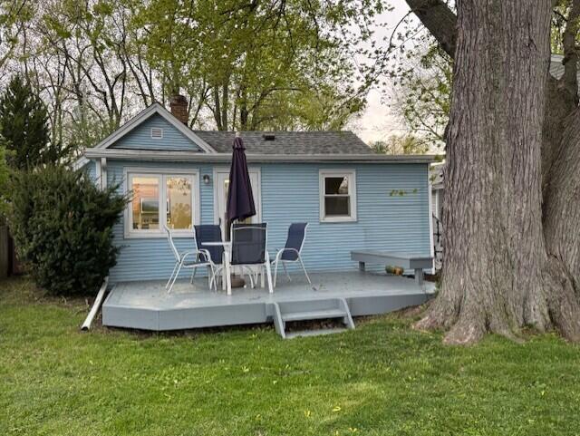 N6212 West Lake Shore Drive Spring Prairie, WI 53105 - Photo 13 of 16 Rear of house