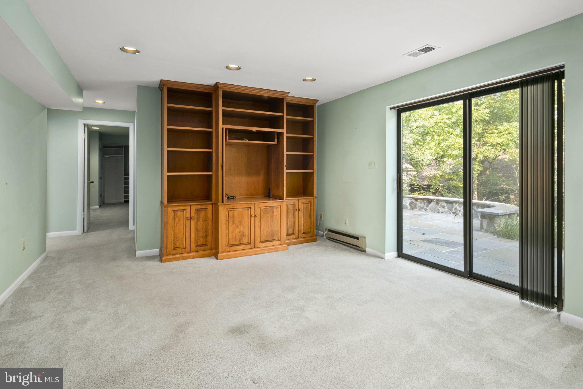 8716 Center Road Springfield, VA 22152 - Photo 29 of 43 Bright walk out basement with Built Ins