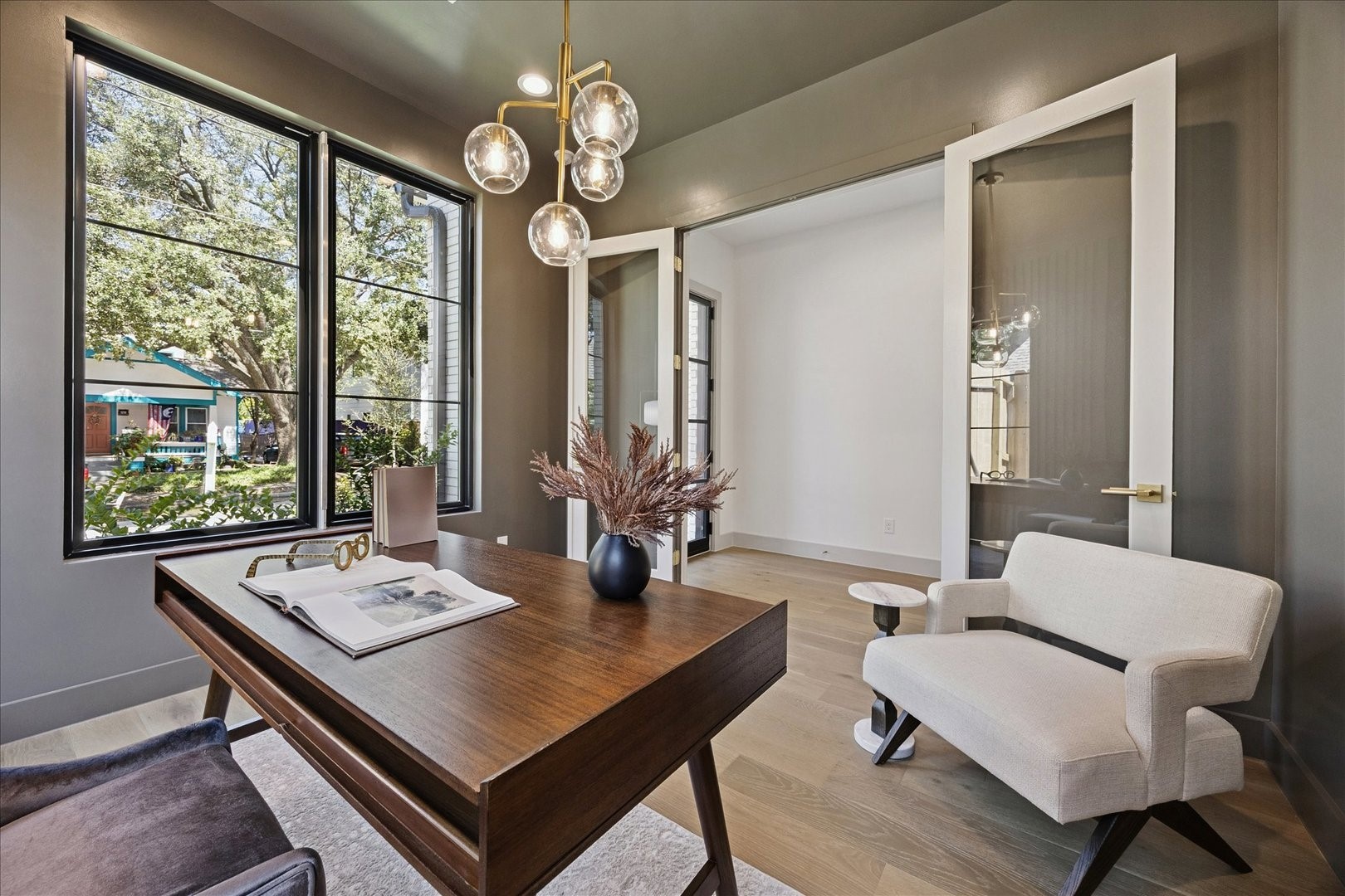 1209 Willard Street Houston, TX 77006 - Photo 15 of 35 a view of a dining room with furniture window and outside view