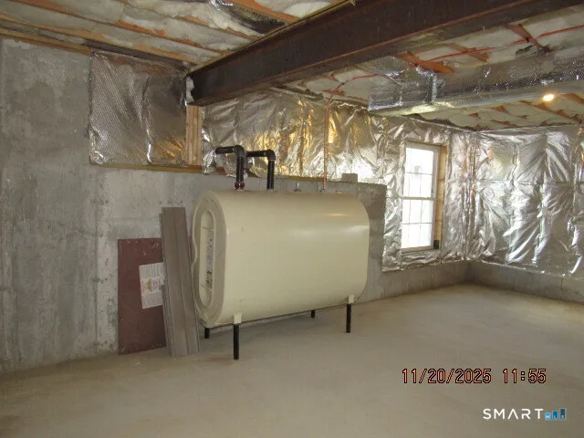 a view of empty room with windows