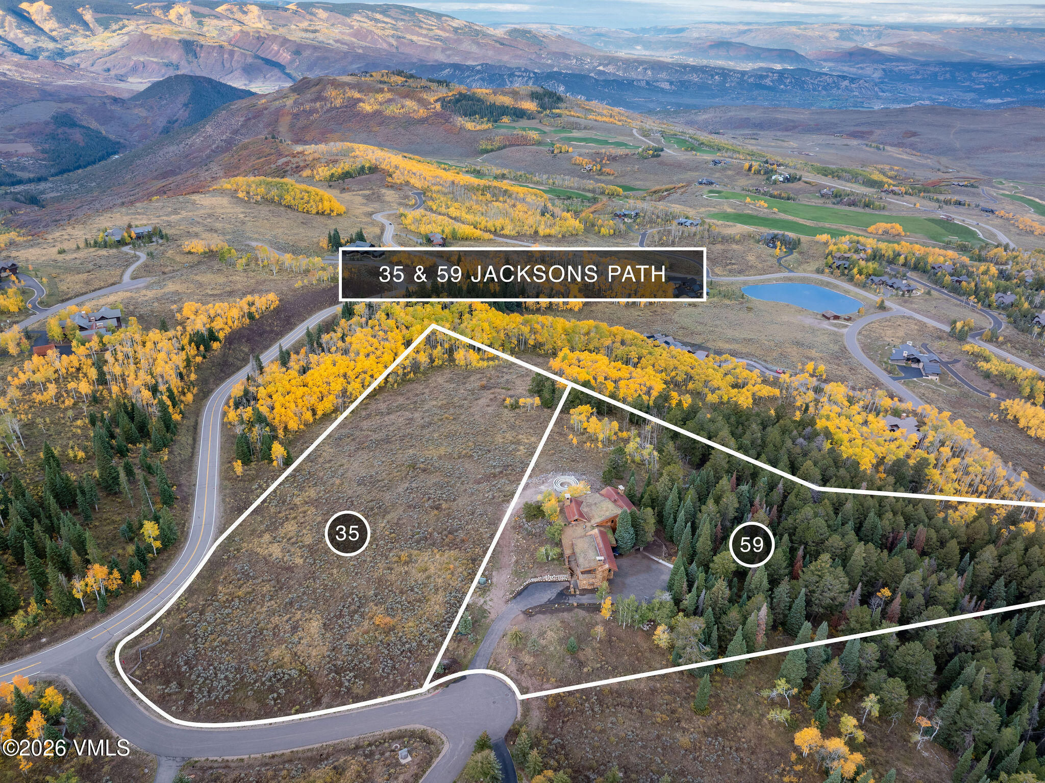 35 Jacksons Path Edwards, CO 81632 - Photo 9 of 9 2509_59_jacksons_path_aerial_fall_g_mark
