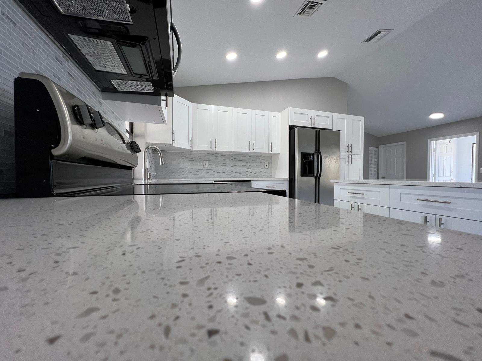 1289 Pinetta Circle Wellington, FL 33414 - Photo 4 of 29 New Kitchen w/Cuartz Counters