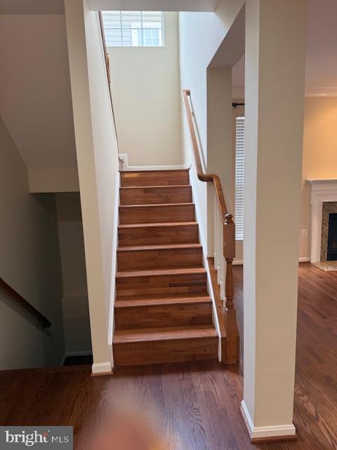 2307 Brooke Grove Road Bowie, MD 20721 - Photo 24 of 61 Hardwood Stairs
