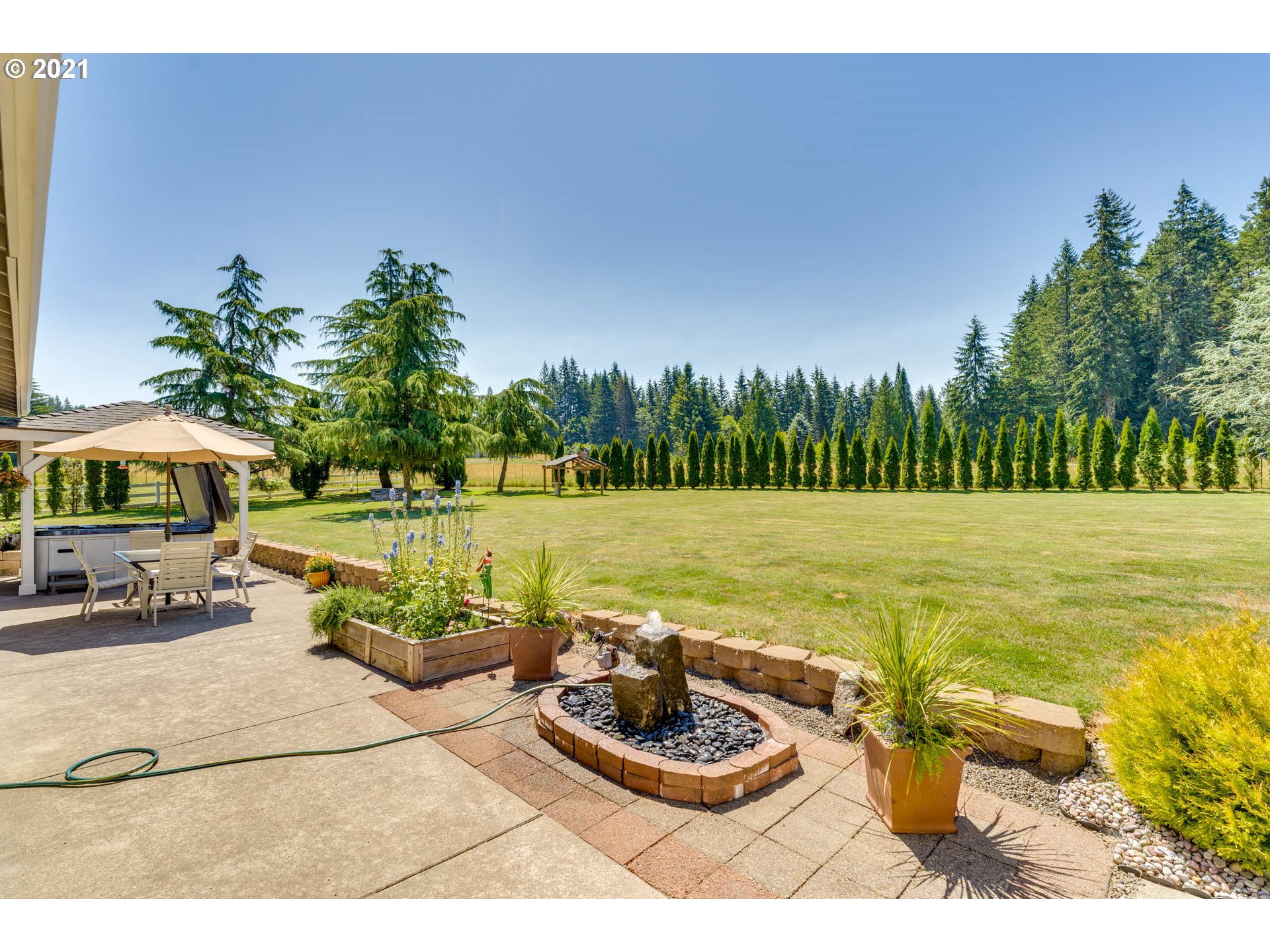 43126 Southeast Music Camp Road Sandy, OR 97055 - Photo 22 of 32 a view of a swimming pool with a patio