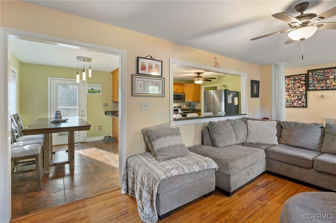 4212 Stigall Drive Chesterfield, VA 23112 - Photo 5 of 35 a living room with furniture and a large window