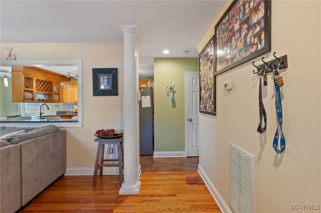 4212 Stigall Drive Chesterfield, VA 23112 - Photo 6 of 35 a bathroom with a sink a mirror and a shower