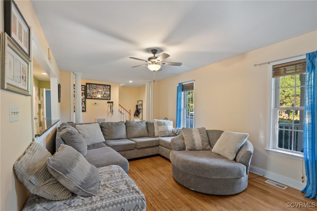 4212 Stigall Drive Chesterfield, VA 23112 - Photo 9 of 35 a living room with furniture and a large window