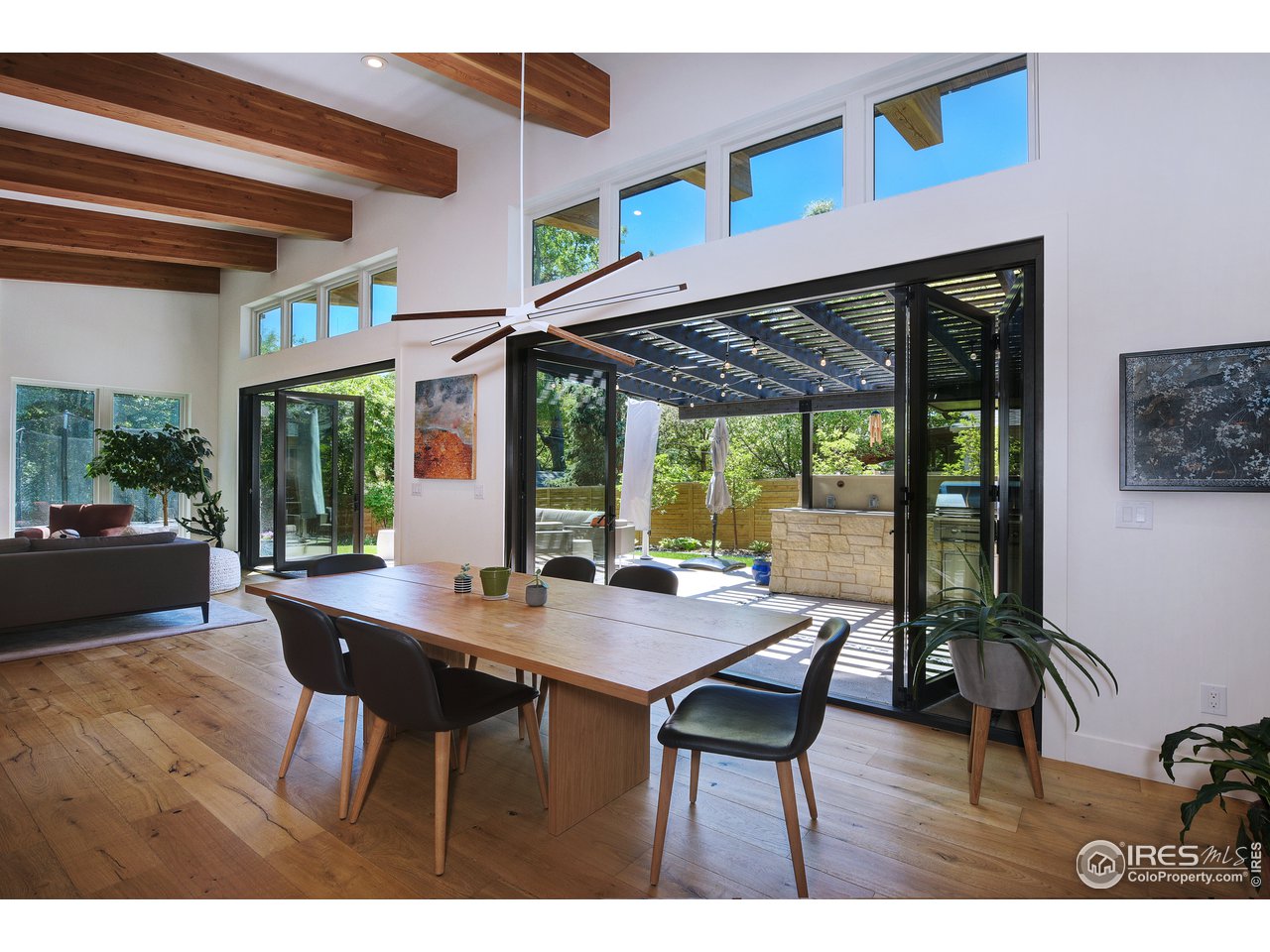 2930 18th Street Boulder, CO 80304 - Photo 11 of 40 a dining room with furniture window and outside view