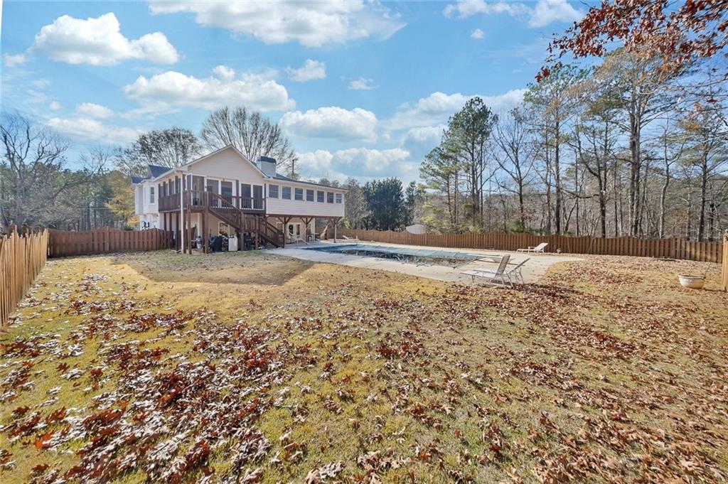 6401 Fox Run Winston, GA 30187 - Photo 43 of 48 a view of a house with a yard