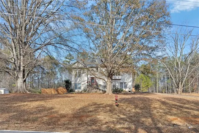 a view of snow on the side of road