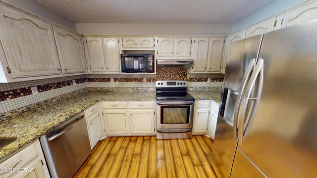 a view of wooden floor