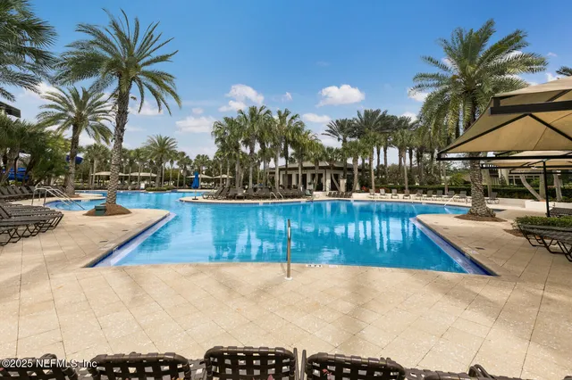 a view of a playground with basketball court