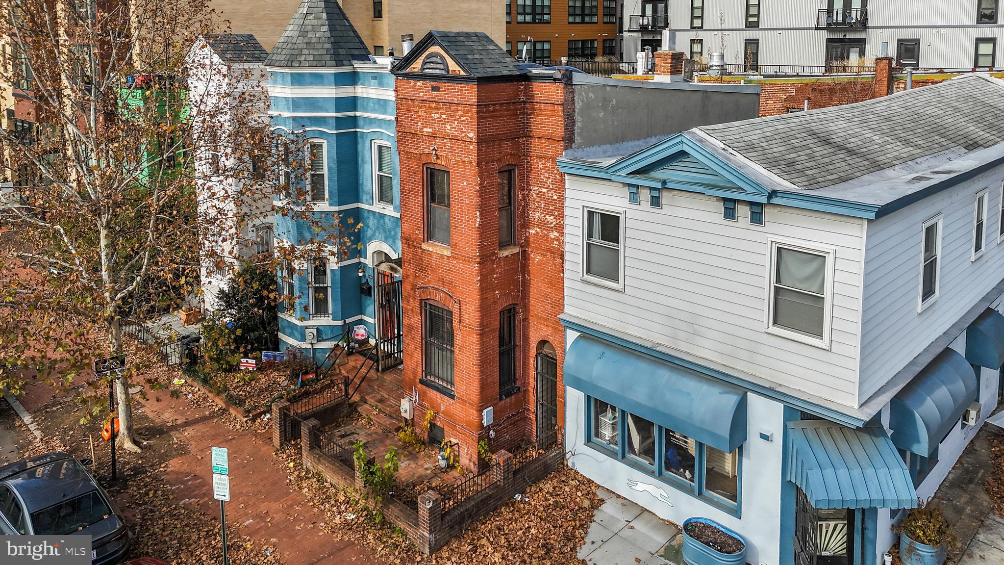 1362 E Street Southeast Washington, DC 20003 - Photo 4 of 9 a aerial view of multiple houses