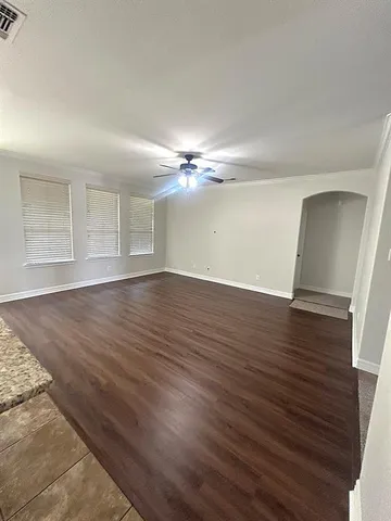 wooden floor in an empty room