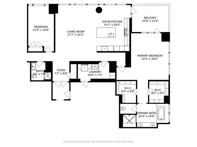 a living room with furniture and floor to ceiling windows
