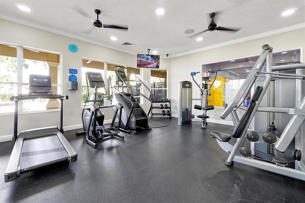 7675 Comrow Street, Unit 405 Kissimmee, FL 34747 - Photo 35 of 40 a view of a room with gym equipment