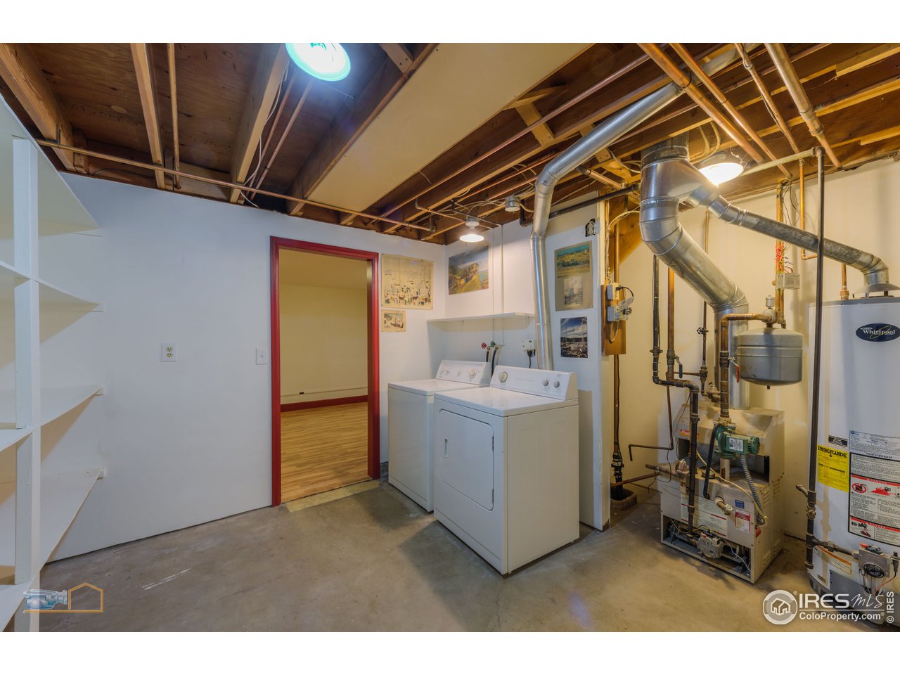 2490 Glenwood Drive Boulder, CO 80304 - Photo 22 of 25 Laundry / mechanical room in basement