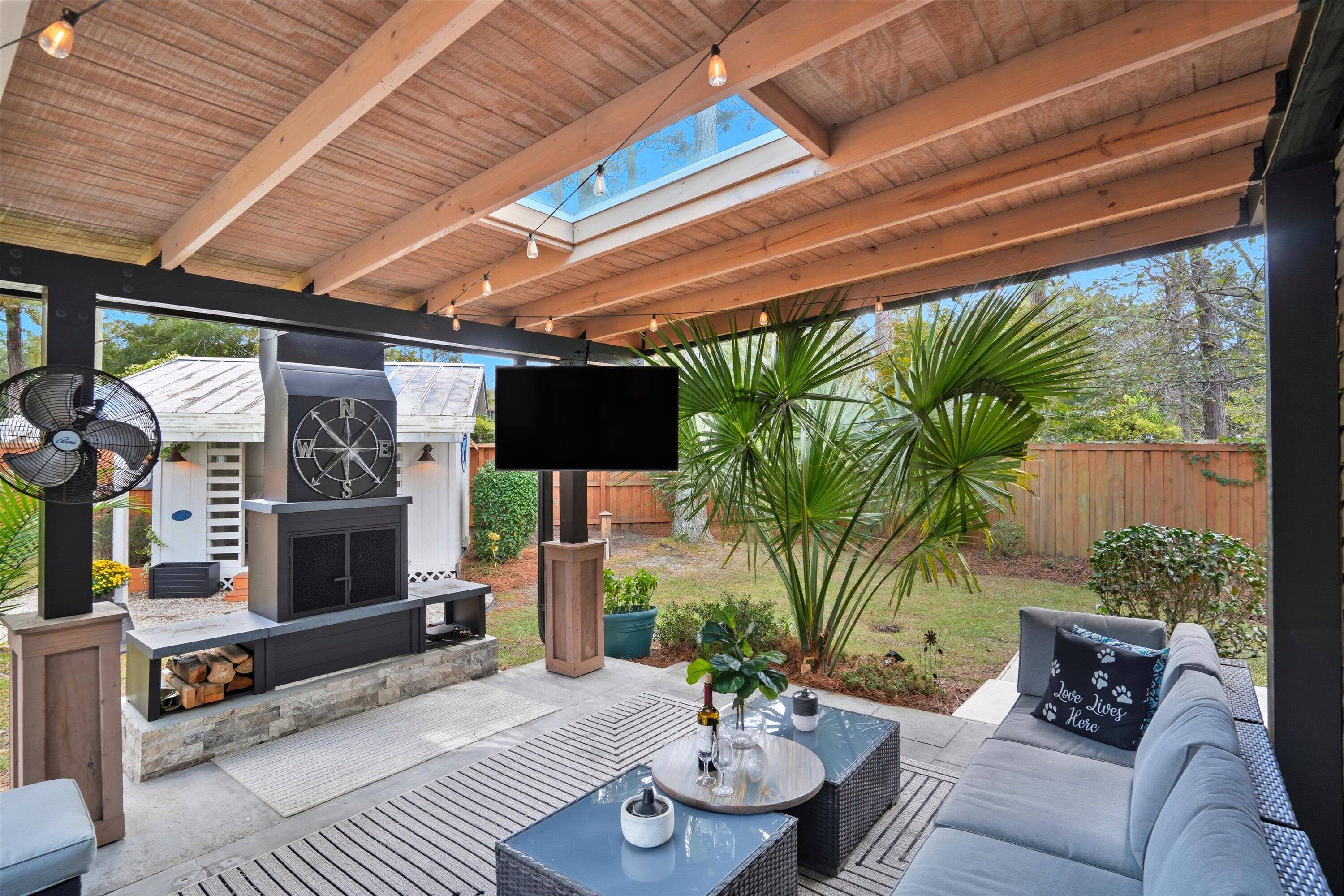 105 Writing Court Ladson, SC 29456 - Photo 20 of 26 Custom wood burning fireplace