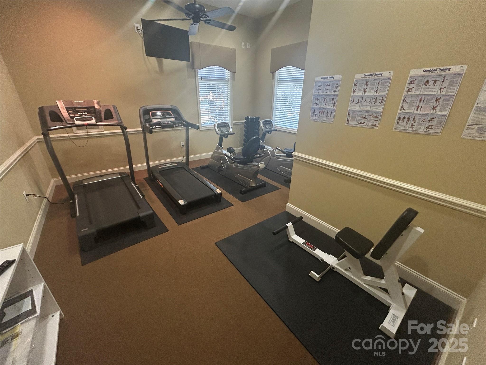 13004 Park Crescent Circle, Unit 85 Pineville, NC 28134 - Photo 6 of 9 a view of workspace with projector