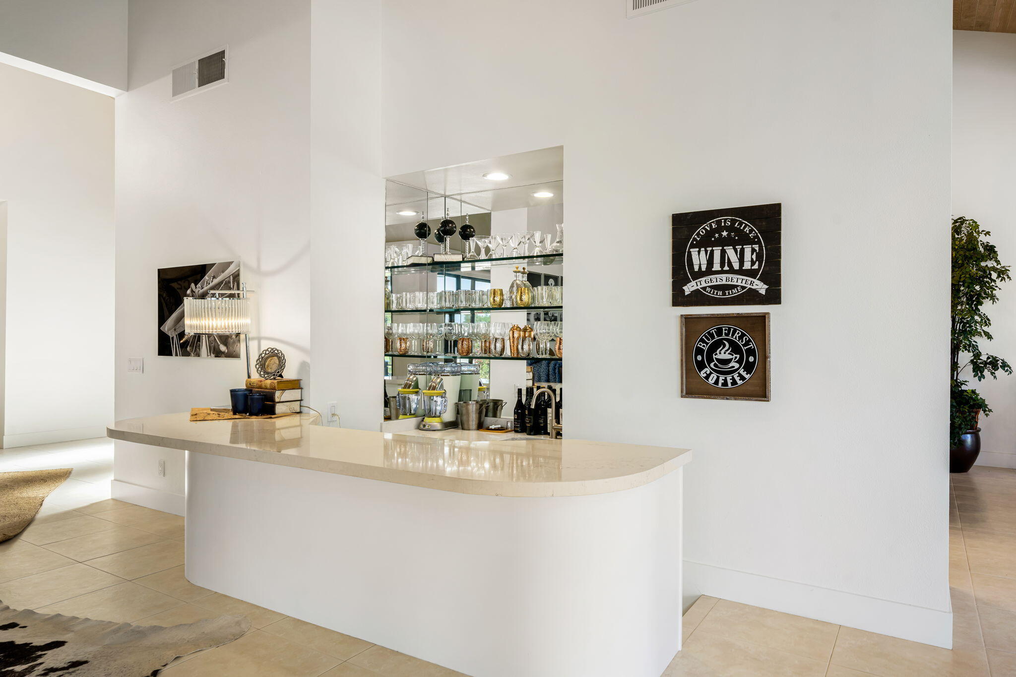 54885 Inverness Way La Quinta, CA 92253 - Photo 22 of 53 a kitchen with stainless steel appliances granite countertop a sink and a refrigerator