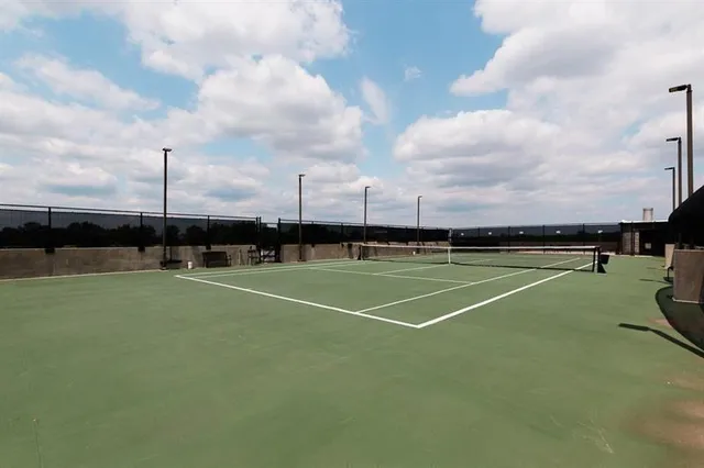 a view of a tennis court