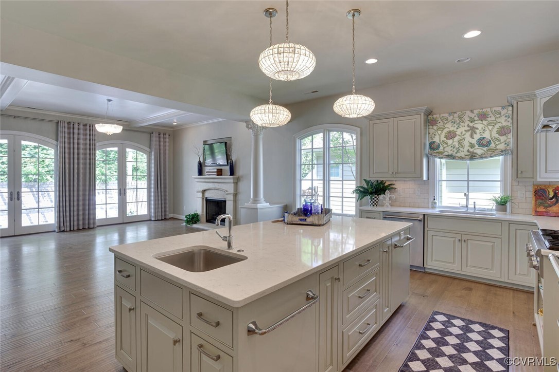 2392 Bel Crest Circle Midlothian, VA 23113 - Photo 50 of 50 a large white kitchen with a large window