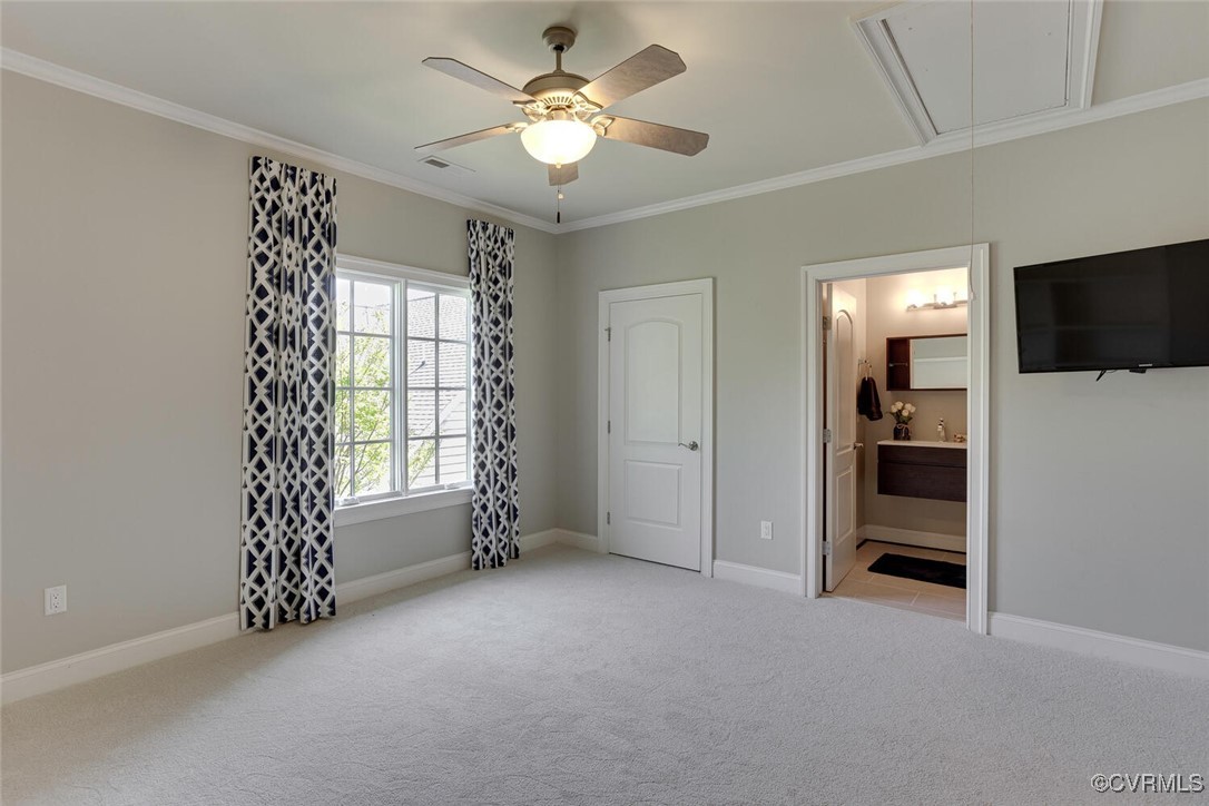 2392 Bel Crest Circle Midlothian, VA 23113 - Photo 30 of 50 a view of an empty room with a window and a kitchen