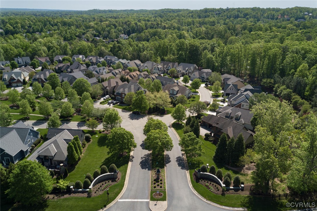 2392 Bel Crest Circle Midlothian, VA 23113 - Photo 46 of 50 an aerial view of a house with a yard