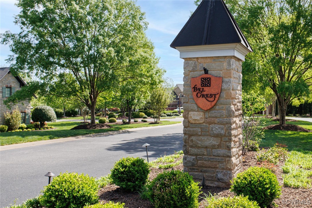 2392 Bel Crest Circle Midlothian, VA 23113 - Photo 48 of 50 a front view of a house with garden