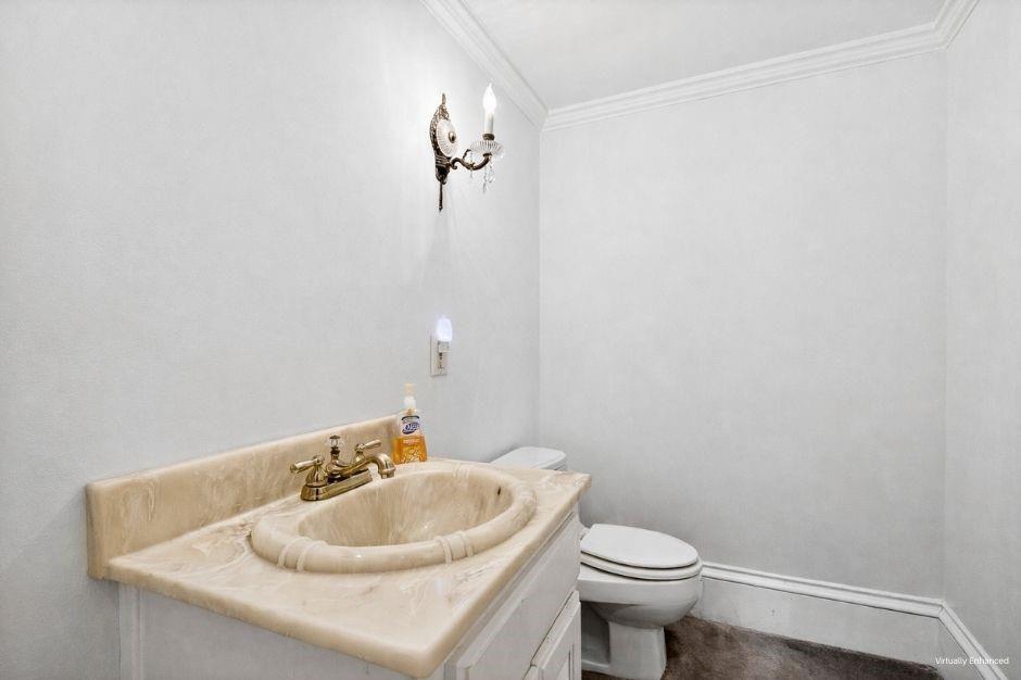 5523 Bahia Mar Circle Smoke Rise, GA 30087 - Photo 18 of 69 a bathroom with a sink and a toilet