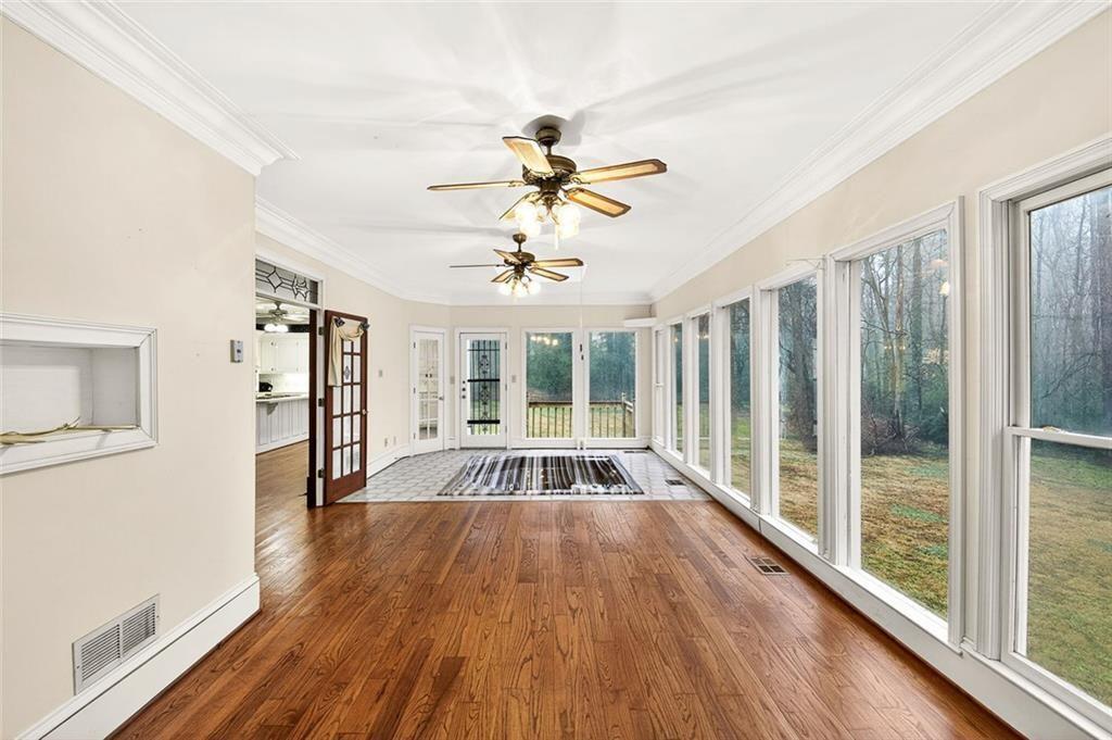 5523 Bahia Mar Circle Smoke Rise, GA 30087 - Photo 42 of 69 a view of balcony with wooden floor