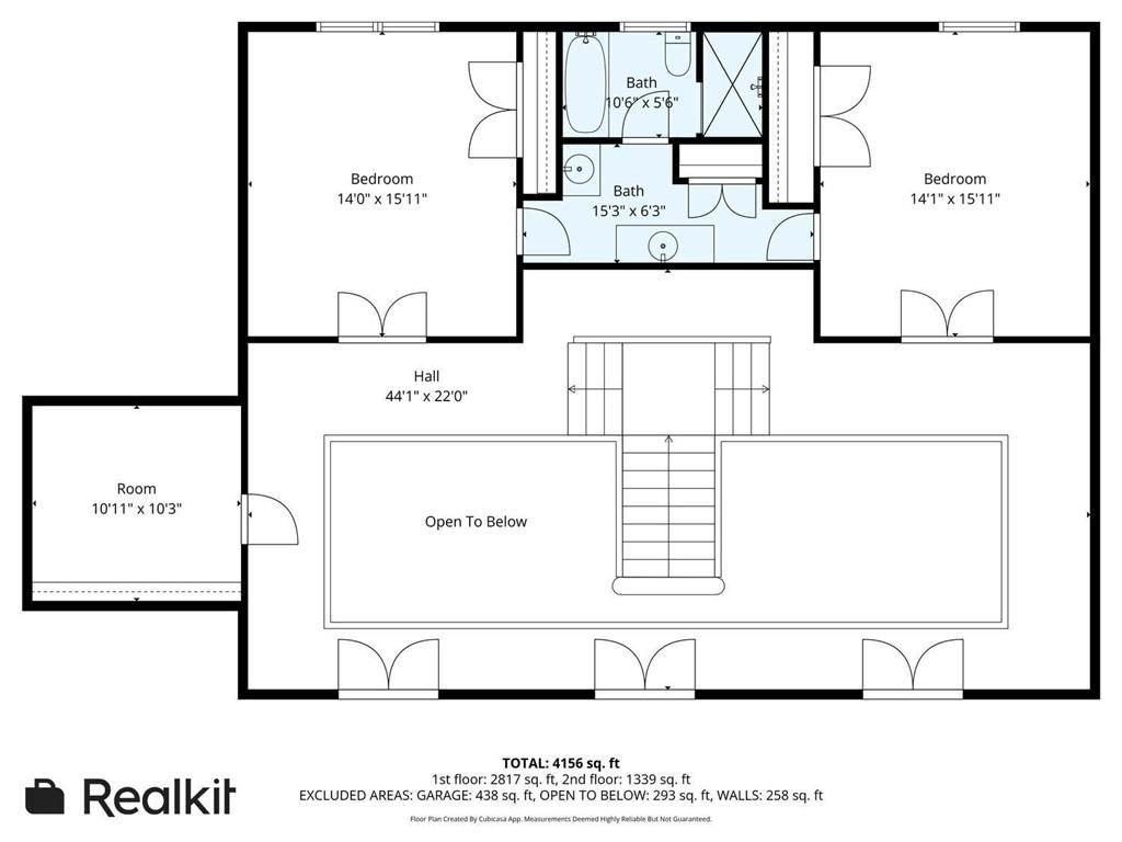 5523 Bahia Mar Circle Smoke Rise, GA 30087 - Photo 68 of 69 a picture of a floor plan